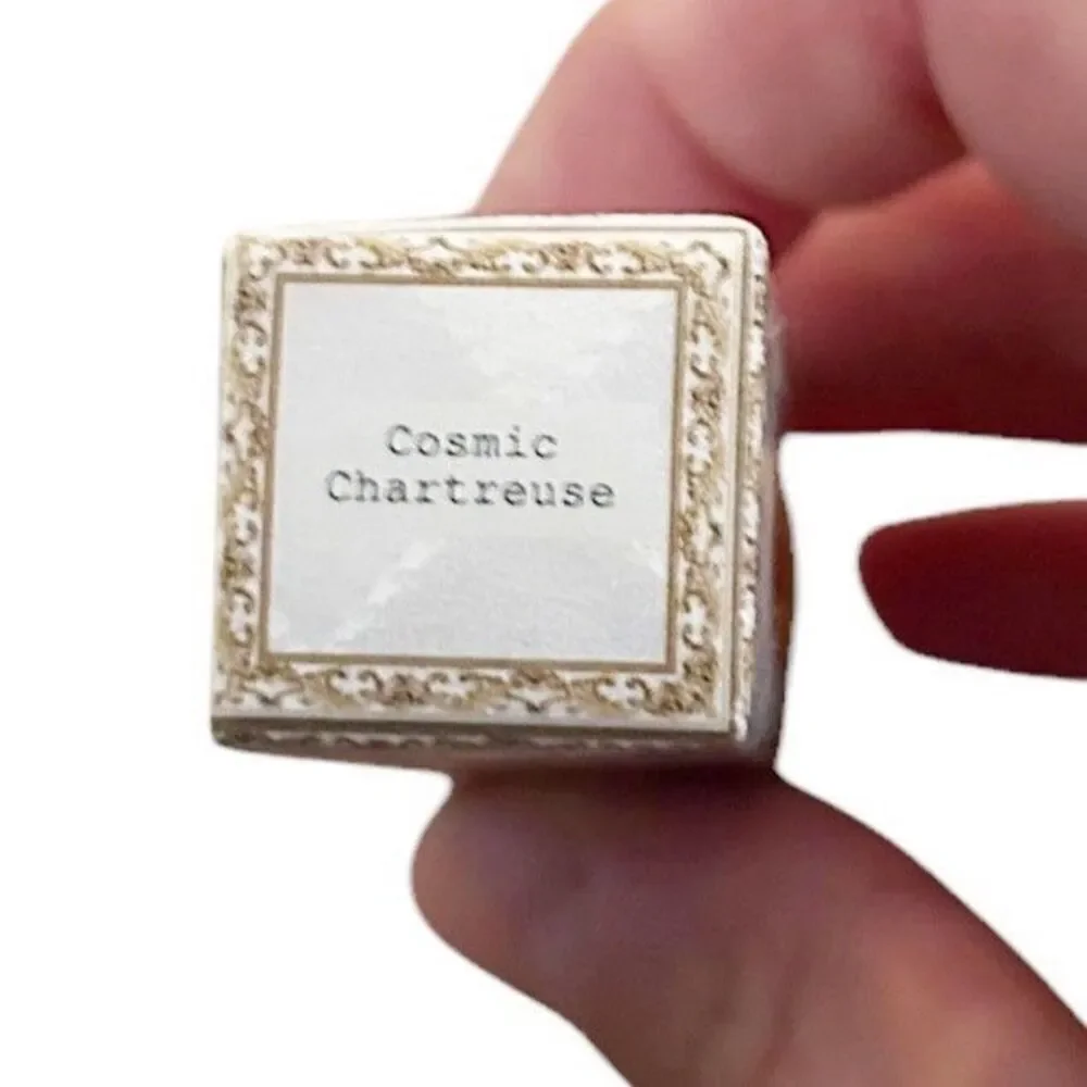 New Pat McGrath Longwear Liquid Eye Shadow COSMIC CHARTREUSE 0.2Oz Gold Metallic